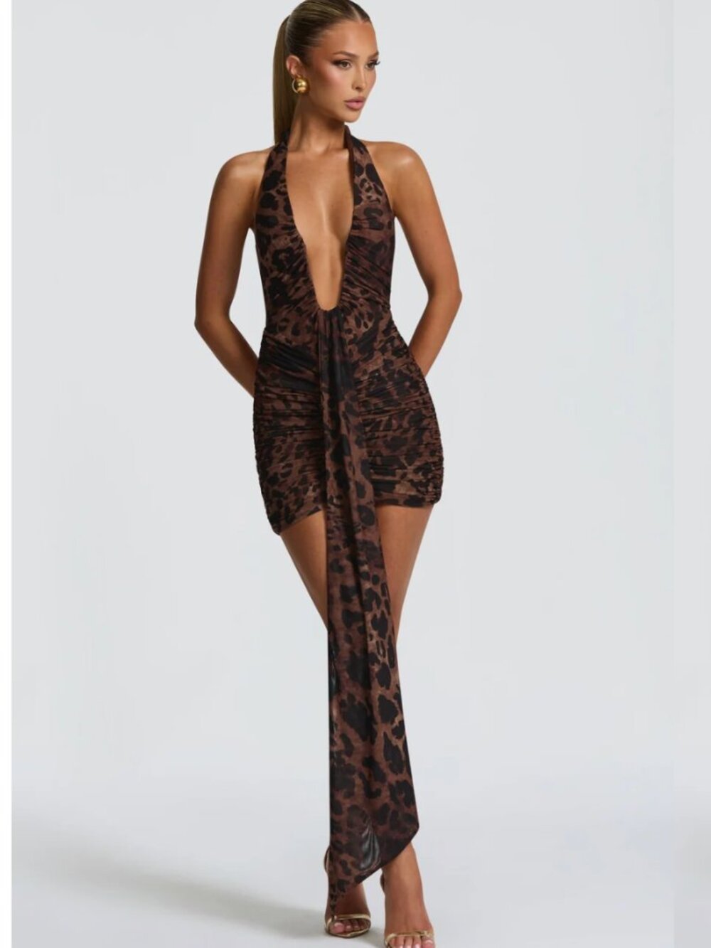 BABYBOO Rosetta Mini, Leopard, XS, NWT